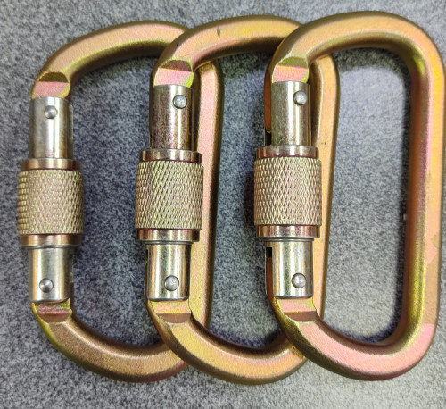  Карабин Венто Высота 512 сталь трапеция муфта (3шт) в Санкт-Петербурге  