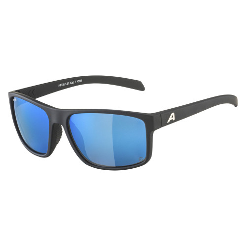 Купить очки alpina nacan i p black matt/pol blue i blue mirror cat.3 в Санкт-Петербурге