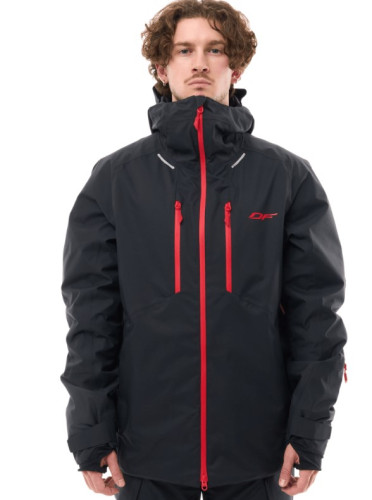 Куртка горнолыжная Dragonfly утепленная Gravity Man Black-Red в Санкт-Петербурге