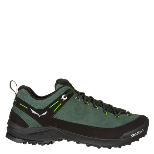 Купить ботинки salewa ms wildfire leather raw green/black в Санкт-Петербурге
