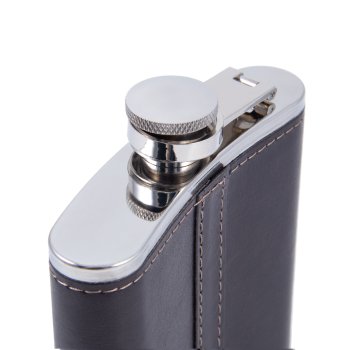 Фляга Следопыт-Browny в кож.оплете 240 мл,коричневый