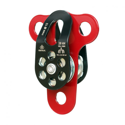  Блок-ролик Вертикаль двойной сталь с подшипником Про в Санкт-Петербурге  