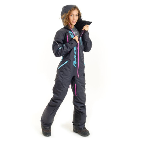 Комбинезон сноубордический Dragonfly Premium Woman Black-Pink 2023 в Санкт-Петербурге