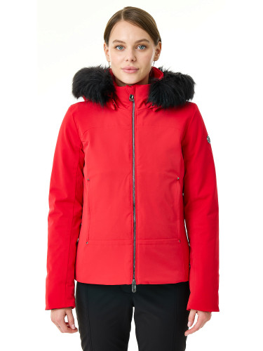 Куртка горнолыжная Poivre Blanc с иск.мехом W24-0800-WO/A красный в Санкт-Петербурге
