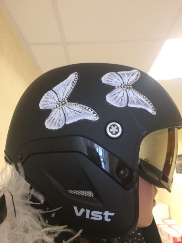 Шлем Vist Fulcrum Snow Leopard