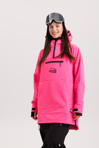 Анорак сноубордический MountainMan Barbie розовый неон в Санкт-Петербурге