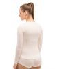 купить Футболка Brubeck Comfort Wool W LS1161W крем 
