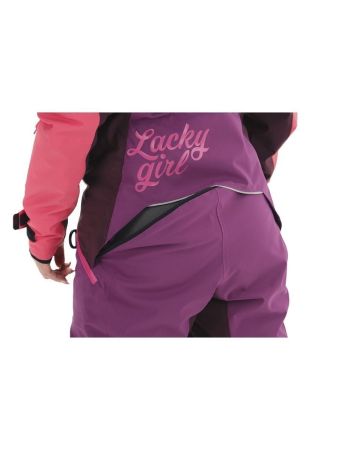 Комбинезон сноубордический Dragonfly Premium Woman Purple&Brown в Санкт-Петербурге