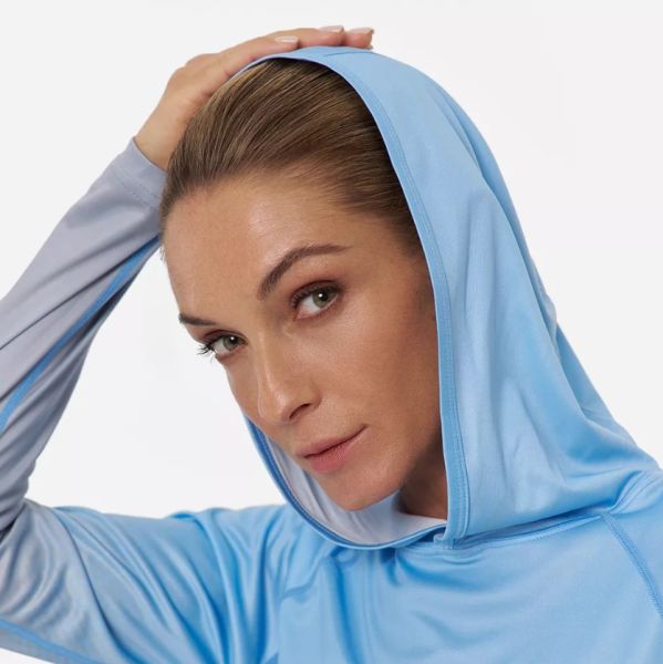 Лонгслив Finntrail женский Venus Hood W 6621 LightBlue в Санкт-Петербурге