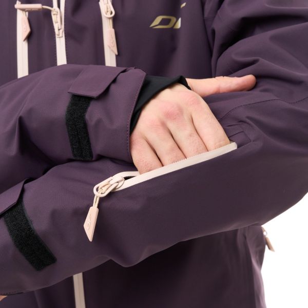 Куртка горнолыжная Dragonfly утепленная Gravity Man Plum в Санкт-Петербурге