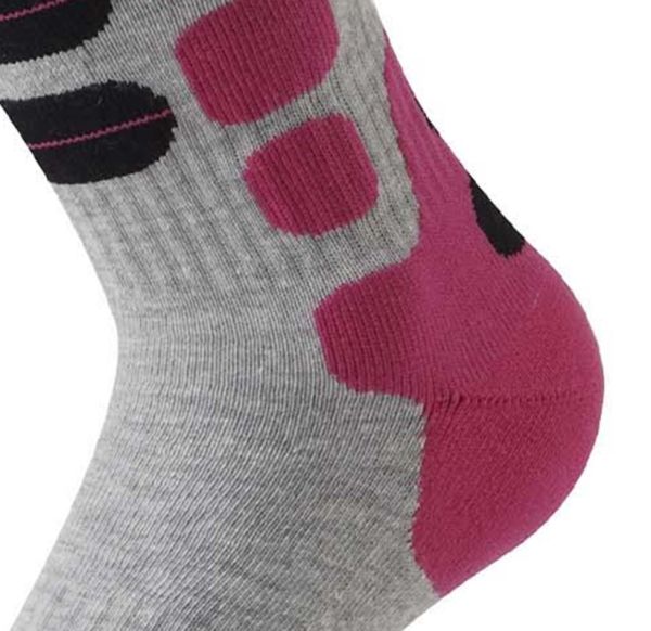Купить Носки LENZ Skiing 2.0 Light Grey/Pink в Санкт-Петербурге