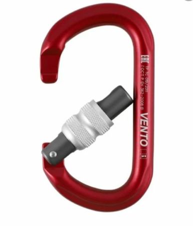  Карабин Венто Овал дюраль с муфтой в Санкт-Петербурге  