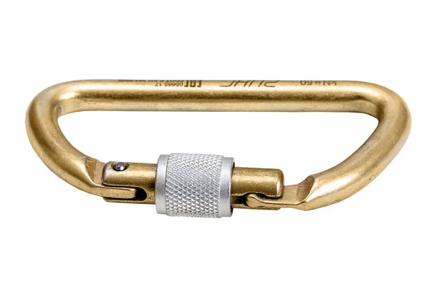  Карабин Ринг сталь трапеция (keylock) 5000 в Санкт-Петербурге  