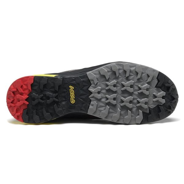 Купить ботинки asolo softrock mm black/black/yellow в Санкт-Петербурге