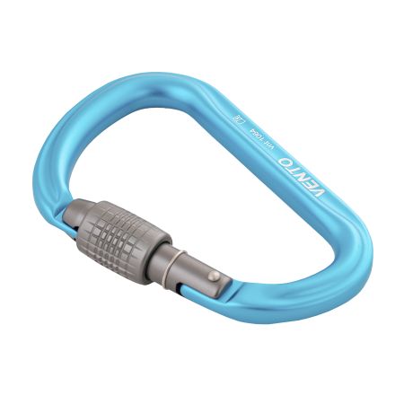  Карабин Венто Большой с резьбовой муфтой синий в Санкт-Петербурге  