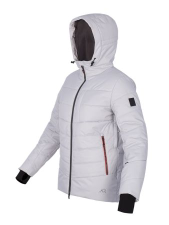 Куртка зимняя женская стеганная Нева светло-серый в Санкт-Петербурге