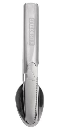 Набор столовых приборов Следопыт в металл.чехле(ложка, вилка, нож, открывашка)