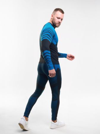 купить Комплект термобелья X-Line Sport мужской черный с синим NEW