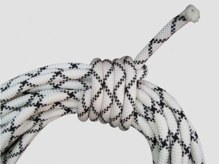  Веревка Шнур статика д.10 мм.48 пр.аб белый в Санкт-Петербурге  