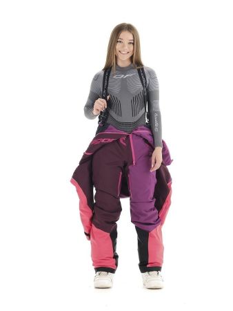 Комбинезон сноубордический Dragonfly Premium Woman Purple&Brown в Санкт-Петербурге