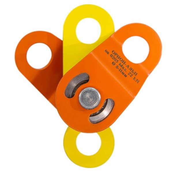  Блок-ролик Орион-Альп двойной сталь с подшипником в Санкт-Петербурге  