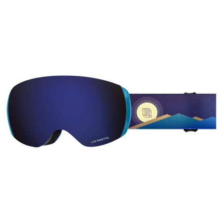 Купить Маска Los Raketos NJS Chrom Blue в Санкт-Петербурге