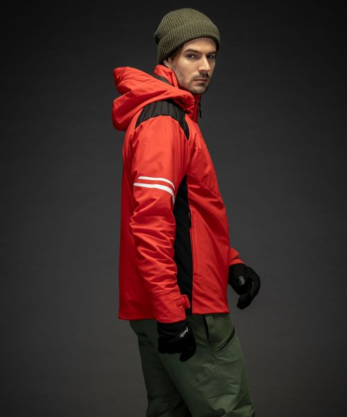 Куртка горнолыжная Phenix Traction с капюшоном RD в Санкт-Петербурге