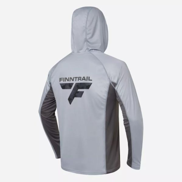 Лонгслив Finntrail мужской Wave Big Logo 6614 Grey в Санкт-Петербурге