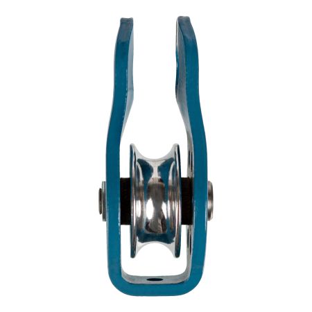  Блок-ролик алюминиевый с фиксированными щечками Ice Rock в Санкт-Петербурге  