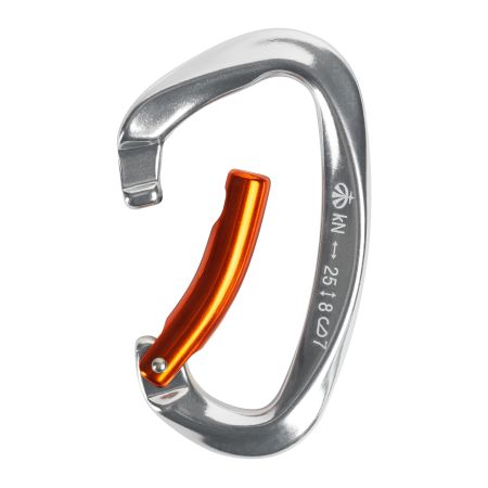  Карабин Вертикаль Скалолазный с гнутой защелкой (keylock) в Санкт-Петербурге  