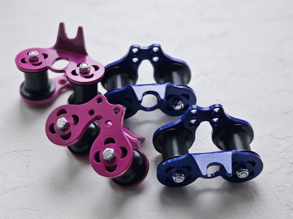  Ролик GURU Treck V2 для навесной переправы синий в Санкт-Петербурге  