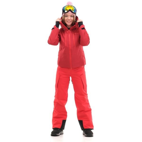 Брюки горнолыжные Dragonfly Gravity Premium Woman Red Fluo в Санкт-Петербурге