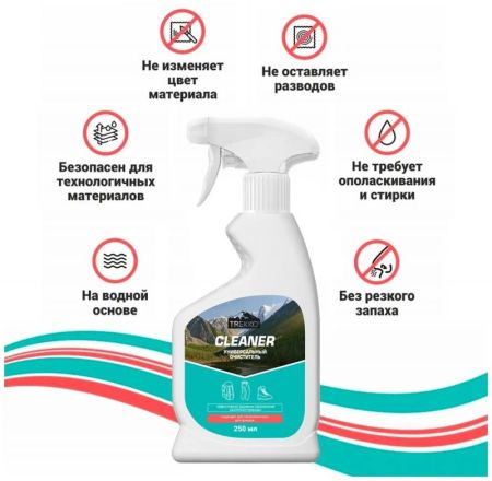 Универсальный очиститель Trekko Cleaner 250мл.