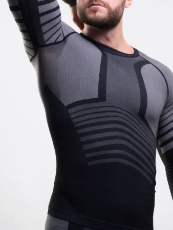 купить Комплект термобелья X-LINE (sport) мужской черный с серым NEW