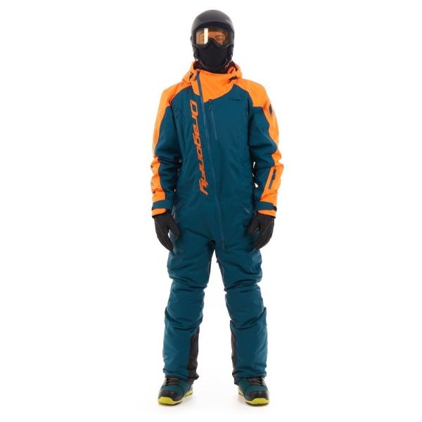 Комбинезон сноубордический Dragonfly Gravity Premium Man Dark Ocean-Orange 2024 в Санкт-Петербурге