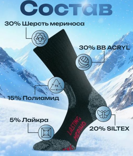 Купить Носки Lasting TXC 900 в Санкт-Петербурге
