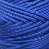  Шнур ПА плетеный 16-ти пр.с ПА серд.d 4 мм синий в Санкт-Петербурге  