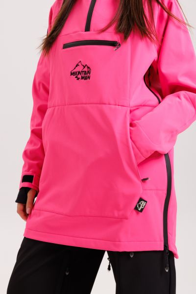Анорак сноубордический MountainMan Barbie розовый неон в Санкт-Петербурге
