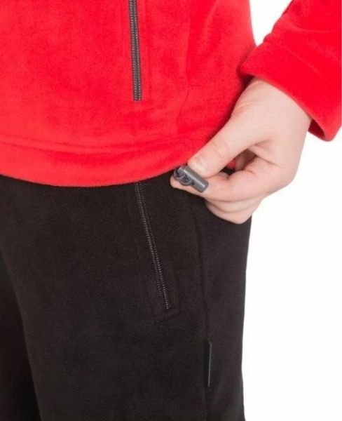 Куртка флисовая детская "Рысь Н" (красный)