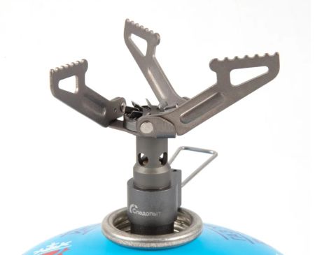 Плита газовая портативная Следопыт Мечта Путешественника титан (без баллона) 