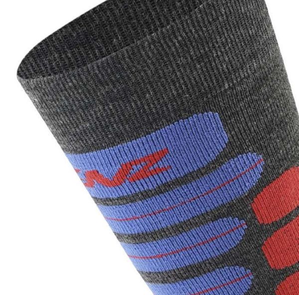 Купить Носки LENZ Skiing Kids Grey/Red/Blue в Санкт-Петербурге