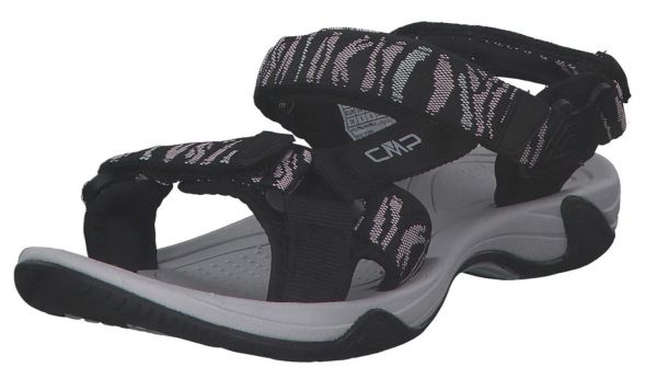 Купить сандалии cmp hamal wmn hiking nero-pale rose черный в Санкт-Петербурге