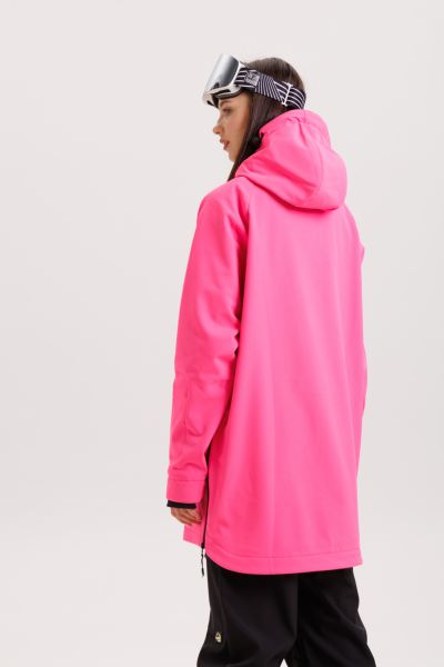 Анорак сноубордический MountainMan Barbie розовый неон в Санкт-Петербурге