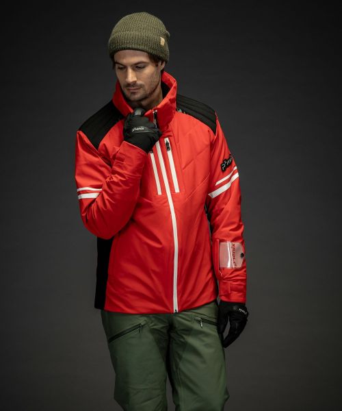 Куртка горнолыжная Phenix Traction с капюшоном RD в Санкт-Петербурге