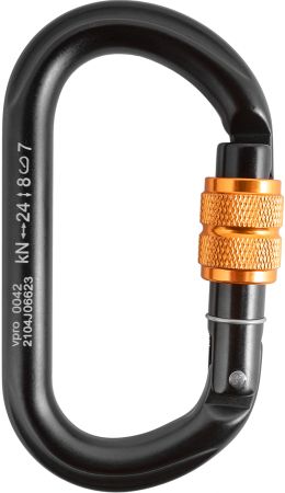  Карабин Венто Овал дюраль с муфтой в Санкт-Петербурге  