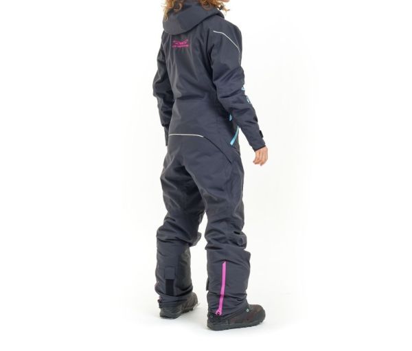 Комбинезон сноубордический Dragonfly Premium Woman Black-Pink 2023 в Санкт-Петербурге