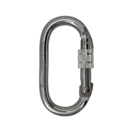  Карабин Вертикаль овал сталь ver 0208 в Санкт-Петербурге  