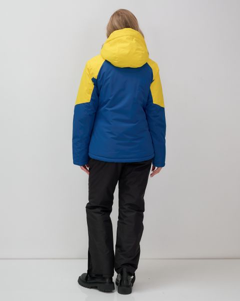 Костюм горнолыжный 02815J желтый  в Санкт-Петербурге