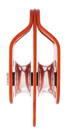  Блок-ролик двойной Double с подшипником дюраль Венто в Санкт-Петербурге  