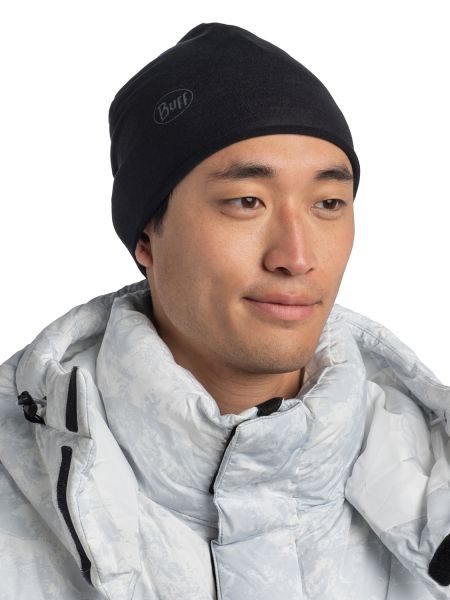 Шапка Buff Polar&Ecostretch Solid Black в Санкт-Петербурге